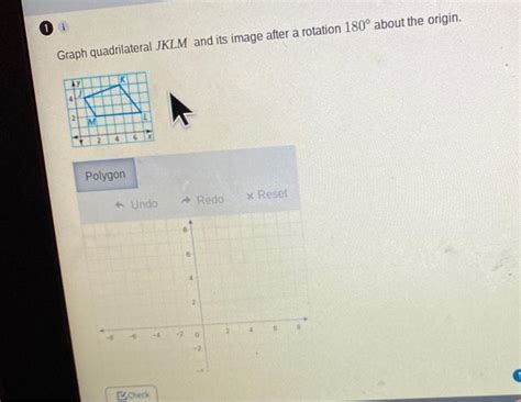 Solved Graph Quadrilateral Jklm And Its Image After A Chegg