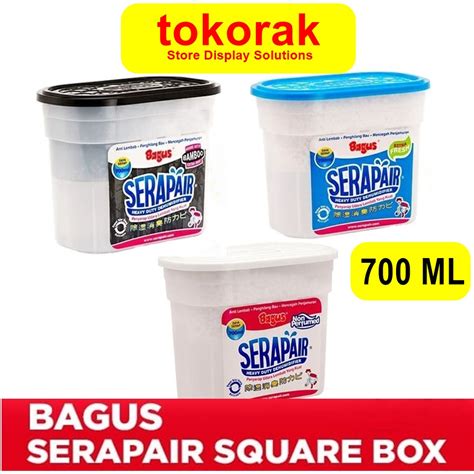 Jual Bagus Serapair Ml Square Box Serap Air Charcoal Extra Fresh