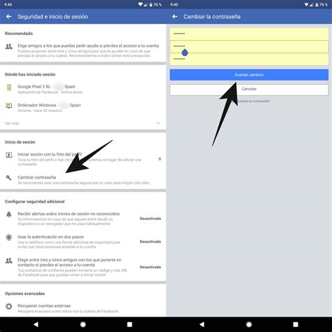 C Mo Cambiar La Contrase A De Facebook Desde Tu Celular Tecnolog A