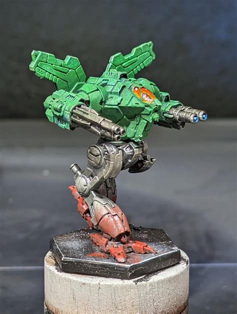 A Jade Phoenix Of Clan Jade Falcon Omega Galaxy Rbattletech