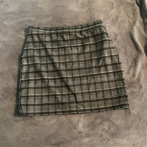 Cute Ass Plaid Mini Skirt From Forever Super Depop