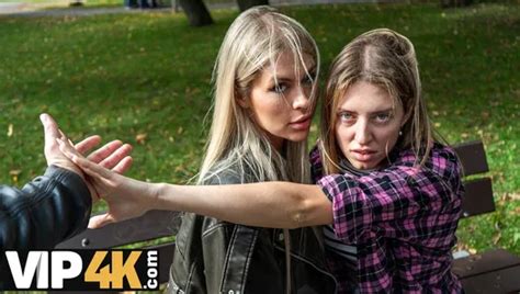 Vip4k Fucked A Hot Blonde In A Threesome Her Boyfriend Was Cuckolding XHamster