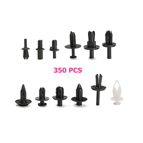 350pcs 12 Sizes Car Autos Body Retainer Push Pin Rivet Clip Mouldings Trim Panel Ebay