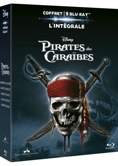 Pirates des Caraïbes Coffret Blu ray Intégrale des 5 films 2021