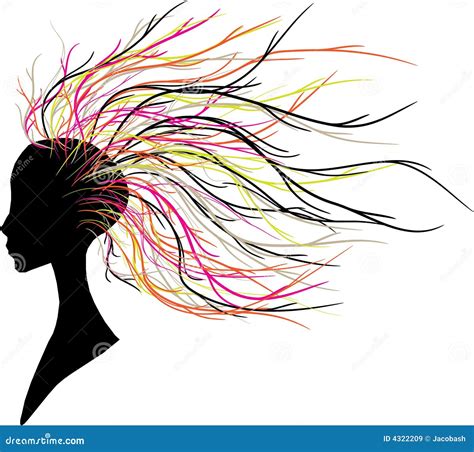 Hair Abstract Royalty Free Stock Images Image 4322209