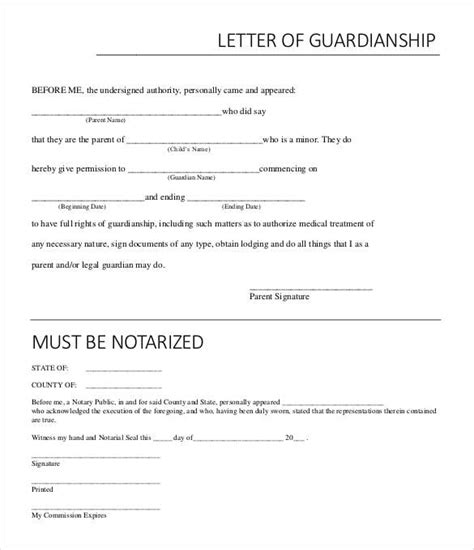 32 Notarized Letter Templates Pdf Doc Free And Premium Templates