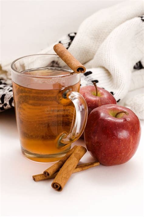 Apple Cider Stock Photo Image Of Cinnamon Golden Apple 18420296