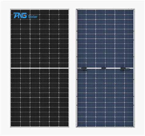 Double Glass Half Cut Cell Mono Perc Bifacial Bb Mm For Pv Plant