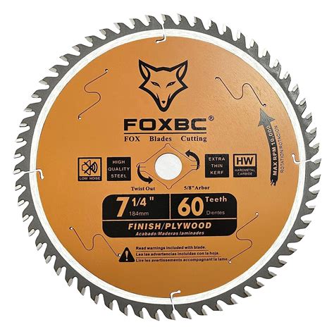 7 1 4 Circular Saw Blade 60 Tooth Replacement For Freud Diablo D0760A