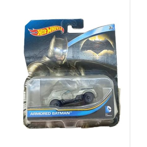 Hot Wheels Armored Batman Batman Vs Superman Shopee Brasil