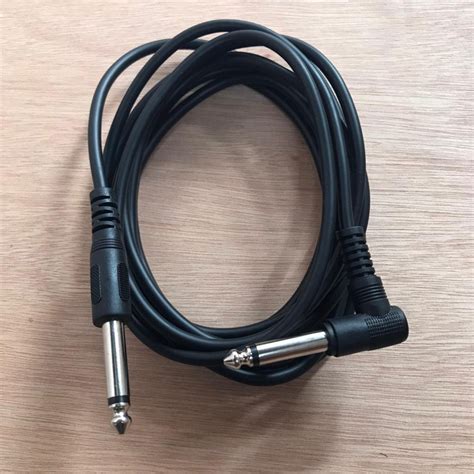 Jual Kabel Audio Kabel Jack Gitar L Dan Lurus Meter Kabel Jek