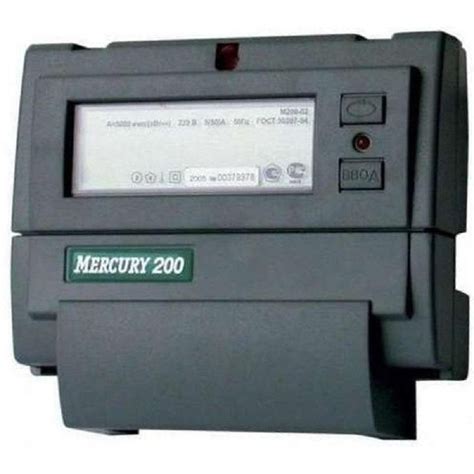 Счетчик Инкотекс Меркурий 200.02 1ф 5-60А многотариф (М0000051747) арт ...