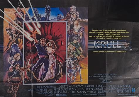 Krull 1983 UK Quad Movie Poster BHP Collectibles