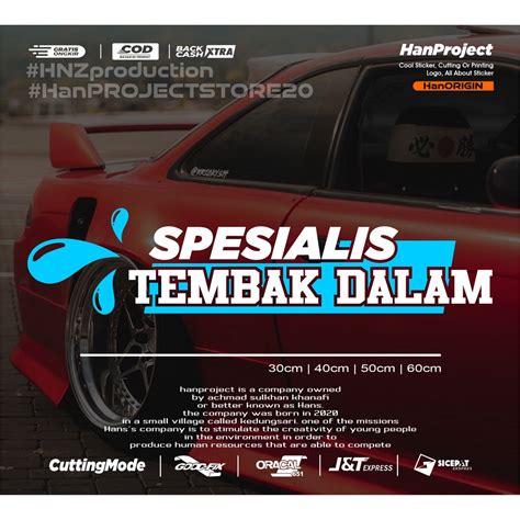 Jual Sticker Spesialis Tembak Dalam Sticker Cutting Kata Kata Kaca