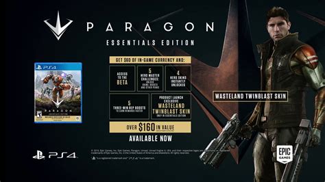 Paragon Ps Essentials Edition Launch Trailer Pressakey