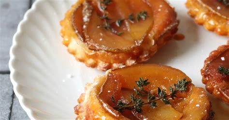 Mini Tarte Tartin Met Peer En Tijm Jaimys Kitchen