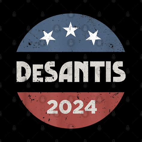 Ron DeSantis for President 2024 campaign - Desantis - Pin | TeePublic