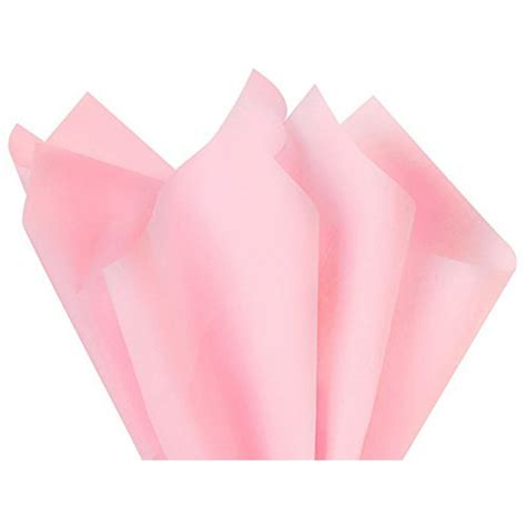 Light Pink Tissue Paper 15 X 20 100 Sheet Pack