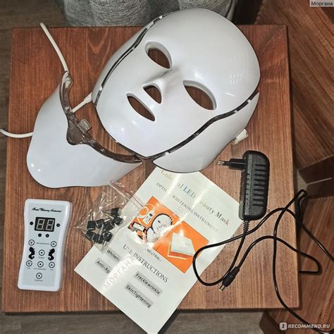 Светодиодная LED маска Foreverlily Colorful LED beauty mask - «ТРЕНД в ...