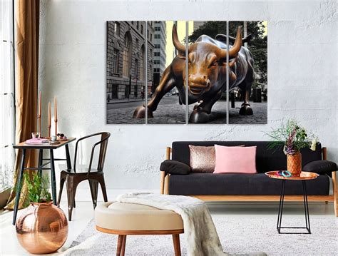 Wall Street Bull, New York Bull Statue, Charging Bull, New York City ...