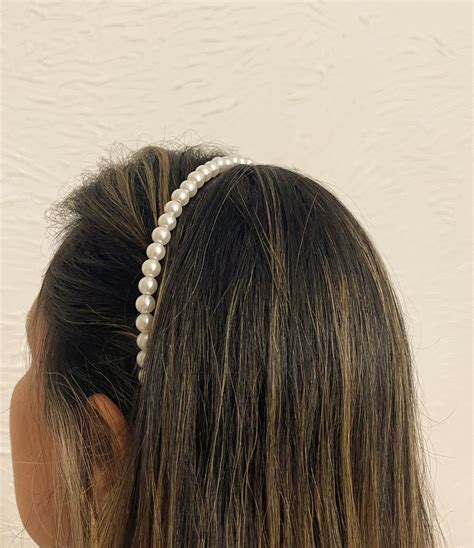 Arco de Cabelo Pérola DaLuz Moda Feminina