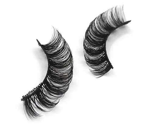 Russian Strip Lashes D Curl Mink Hybrid False Fake Eye Lashes Full