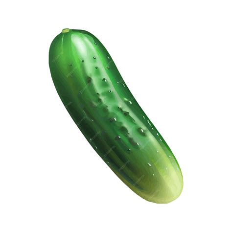 Premium Vector Cucumber Vector Illustration