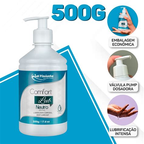 Lubrificante Ntimo Pote Grande G F Cil Lub Neutro Base D Gua Incolor Sex Shop Neutro