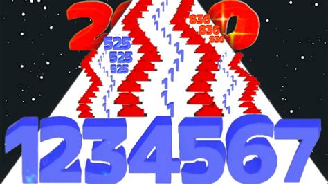 Number Rush 2048 Challenge Vs Number Run 3D Maths Game Infinity