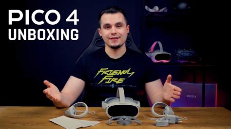 PICO 4 Brandneues All In One VR Headset Unboxing EN Subtitles