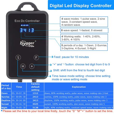 Mua Hygger Quiet Magnetic Aquarium Wave Maker Gph Dc V Powerhead