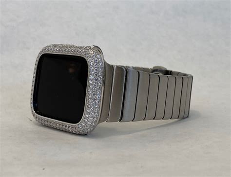 Mens Apple Watch Band Silver 42mm 44mm Stainless Steel and or - Etsy