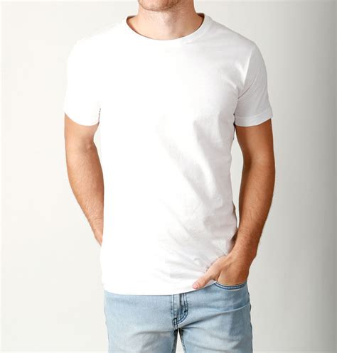 New Mens Basic Crew Neck Tees Cotton Plain T Shirts Casual Slim Fit Tee