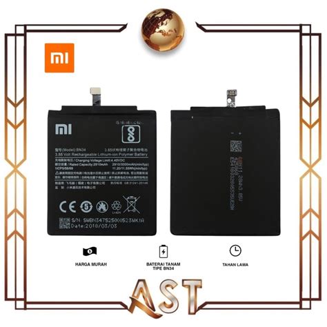 Jual Baterai Xiaomi Bn Batre Redmi A Redmi A Bat Bn Model