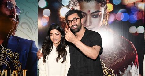 Rashmika Mandanna-Ranbir Kapoor Are All Smiles in Inside Pics From ...