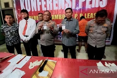 Polresta Pulau Ambon Dalami Kasus Pengiriman Sabu Asal Kalsel Diduga