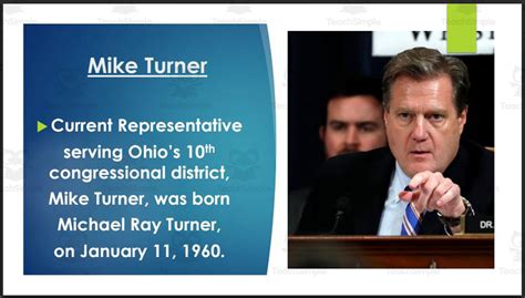 U.S. Representative Mike Turner (OH - 10th) BIO PPT by Teach Simple