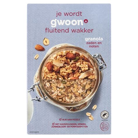 SPAR Gwoon Granola Noten En Zaden Je Vindt Het Bij SPAR