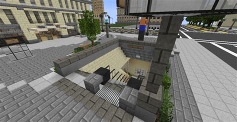 NYC Style Subway Station #2 Minecraft Project