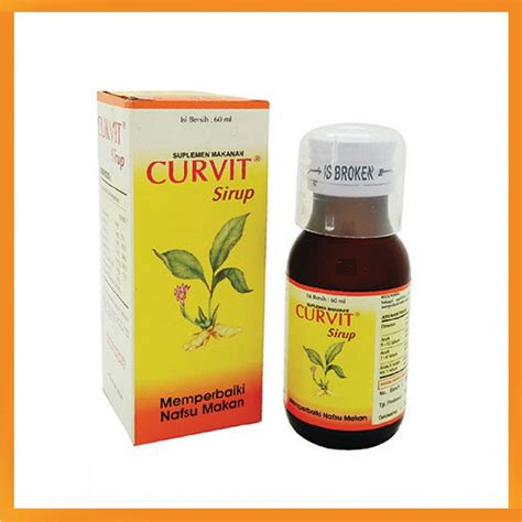 Jual Curvit Sirup 60ml Shopee Indonesia