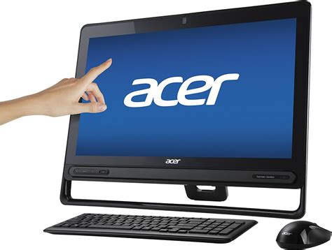 Best Buy Acer Aspire Z Touch Screen All In One Computer Intel