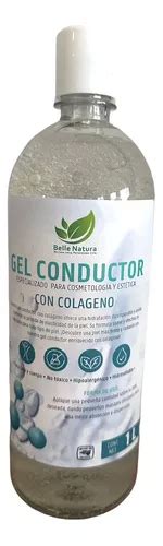 Gel Conductor Con Colágeno Facial corporal 1 Litro Meses sin interés