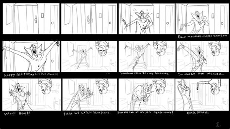 ArtStation - Hotel Transylvania Storyboard