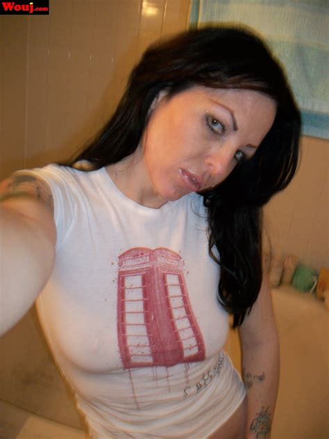 Hot Brunette Babe Loves Taking Pictures Of Her Nice Butt 15 Photos