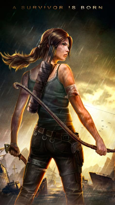 1080x1920 Tomb Raider Lara Croft Artwork Hd Artist Digital Art