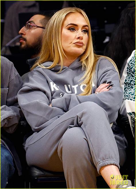 Adele Boyfriend Rich Paul Sit Courtside At Lakers Game Photo