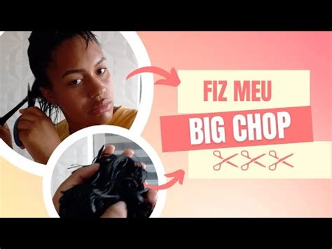 Fiz meu BC Big Chop 4 meses de transição bc bigchop