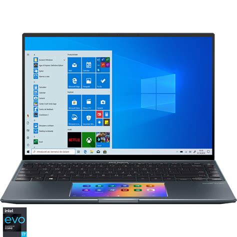 Laptop Ultraportabil ASUS Zenbook 14X OLED UX5400EG Cu Procesor Intel