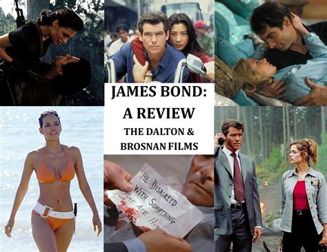 James Bond A Review The Dalton And Brosnan Movies The Gibson Review