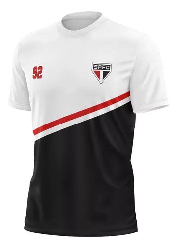 Camisa S O Paulo Oficial Branca Mundial Licenciada Dry Uv